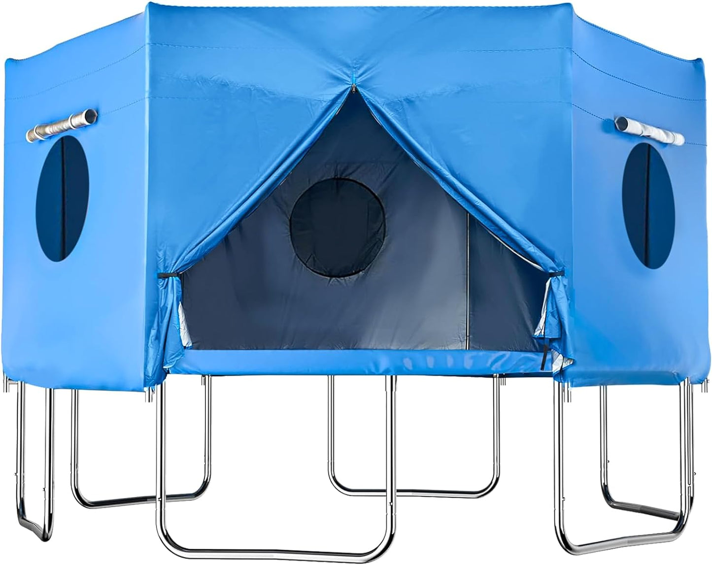 14FT Trampoline Tent,Fits for 6 Straight Pole Round Trampoline Cover, Outdoor Fun for Kids,Protect from Sun (Tent Only)