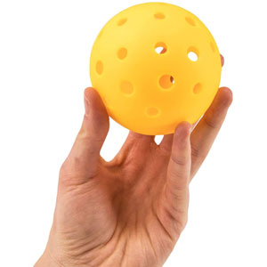 Outdoor and Indoor Pickleball,40 Holes Pickleball Balls,26 Holes Pickle Ball,Durable and High Elasticity Yellow Pickleball Balls for Tournament Play
