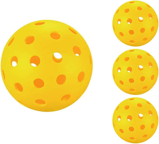 Outdoor and Indoor Pickleball,40 Holes Pickleball Balls,26 Holes Pickle Ball,Durable and High Elasticity Yellow Pickleball Balls for Tournament Play
