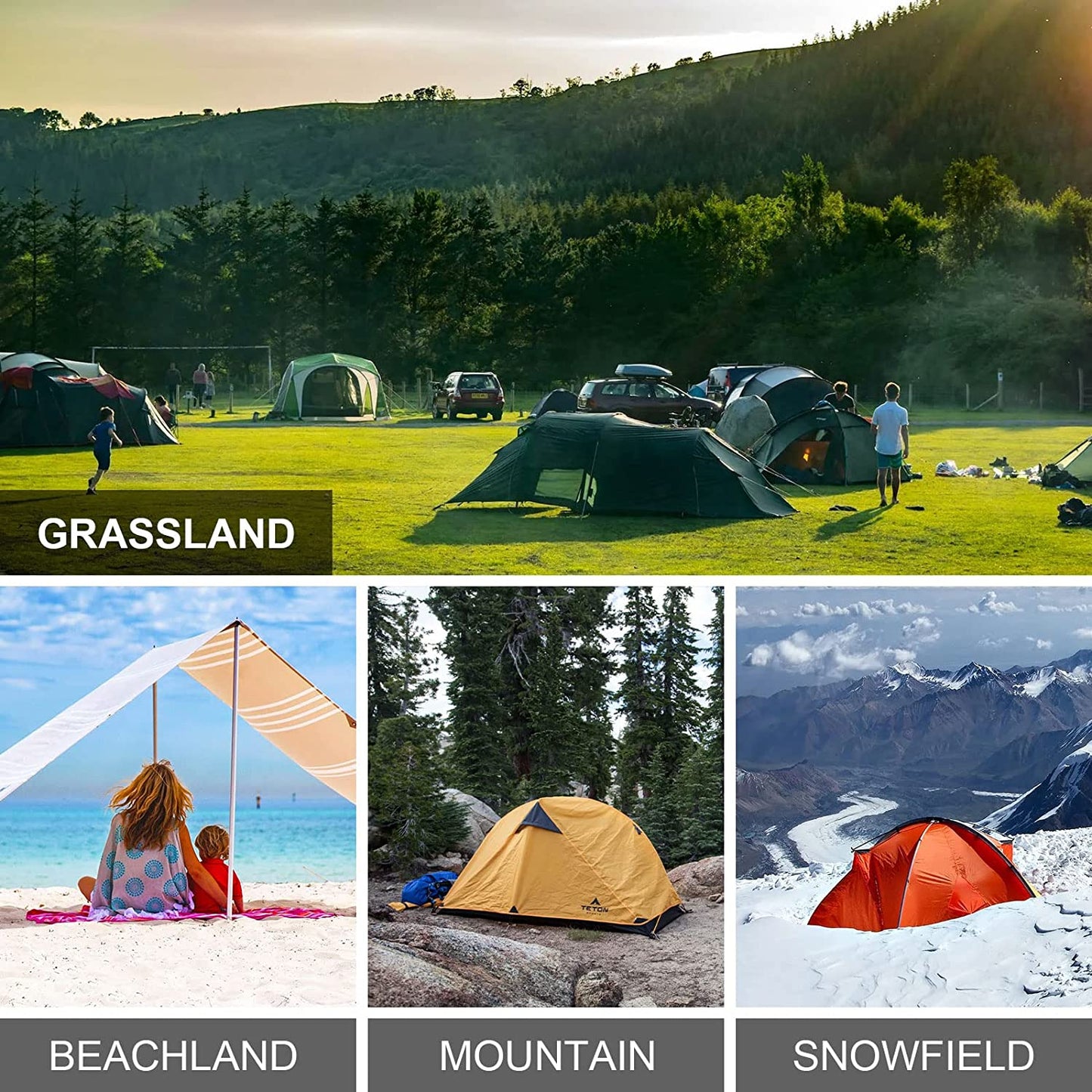 Tent Stakes Heavy Duty Ground Anchors Unbreakable and Inflexible for Camping,Galvanized Non-Rust Metal Tent Pegs 11.8inch Camping Stakes for Anchoring Tent, 8Pcs Canopy Stakes and 1pcs T-Hook