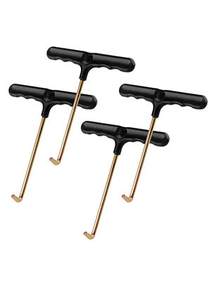 synoratory Trampoline Spring Pull Tool Kit 4 Pack Spring Puller for Trampoline,Trampoline Accessories T-Hook Puller
