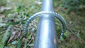 Trampoline Stakes Anchors High Wind Heavy Duty Trampoline Anchor Kit U Type Sharp Ends Safety Ground Anchor Galvanized Steel for Soccer Goals, Camping Tents and Huge Garden Decoration (8Pcs, Silver)