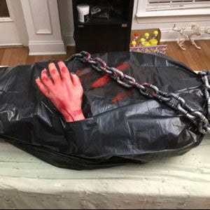 Body Parts Halloween Hands Decorations Fake Hand Halloween Bloody Dead Props Haunted House, Halloween Props for Halloween Party and Cosplay,Realistic Scary Halloween Decorations